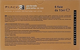 Balsam do odbudowy włosów z pantenolem i łożyskiem - Black Professional Line Panthenol & Placenta Restructuring Hair Lotion — Zdjęcie N3