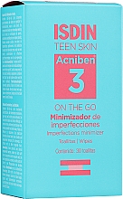 Chusteczki do oczyszczania twarzy - Isdin Teen Skin Acniben — Zdjęcie N2
