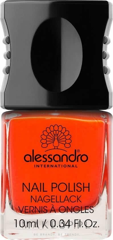 Lakier do paznokci - Alessandro International Nail Polish — Zdjęcie 14 - Orange Red