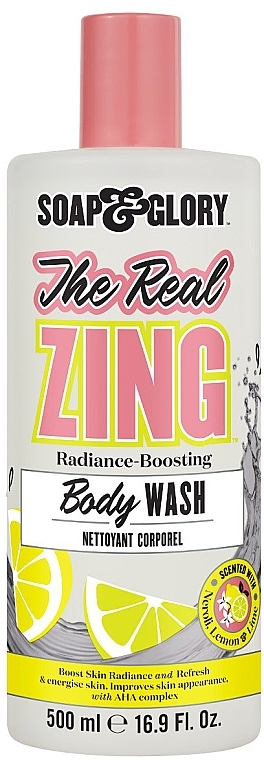 Żel pod prysznic - Soap & Glory The Real Zing Body Wash — Zdjęcie N1