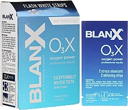 Kup PRZECENA! Paski do wybielania zębów w domu - BlanX O3X Oxygen Power Flash White Strips *
