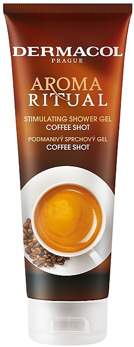 Żel pod prysznic - Dermacol Aroma Ritual Stimulating Shower Gel Coffee Shot