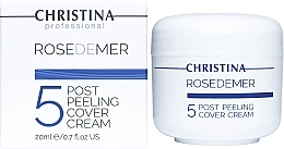 Krem ochronny po peelingu - Christina Rose De Mer 5 Post Peeling Cover Cream — Zdjęcie N2