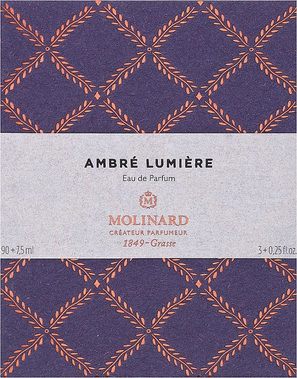 Molinard Ambre Lumiere - Zestaw (edp/90ml + edp/7.5ml) — Zdjęcie N1