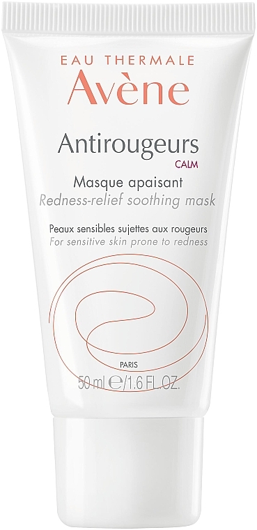 Kojąca maska przeciw zaczerwienieniom do skóry wrażliwej - Avène Antirougeurs Calm Redness-Relief Soothing Repair Mask — Zdjęcie N1