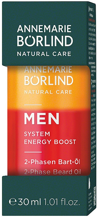 Dwufazowy olejek do pielęgnacji brody - Annemarie Borlind Men System Energy Boost 2-Phase Beard Oil — Zdjęcie N1