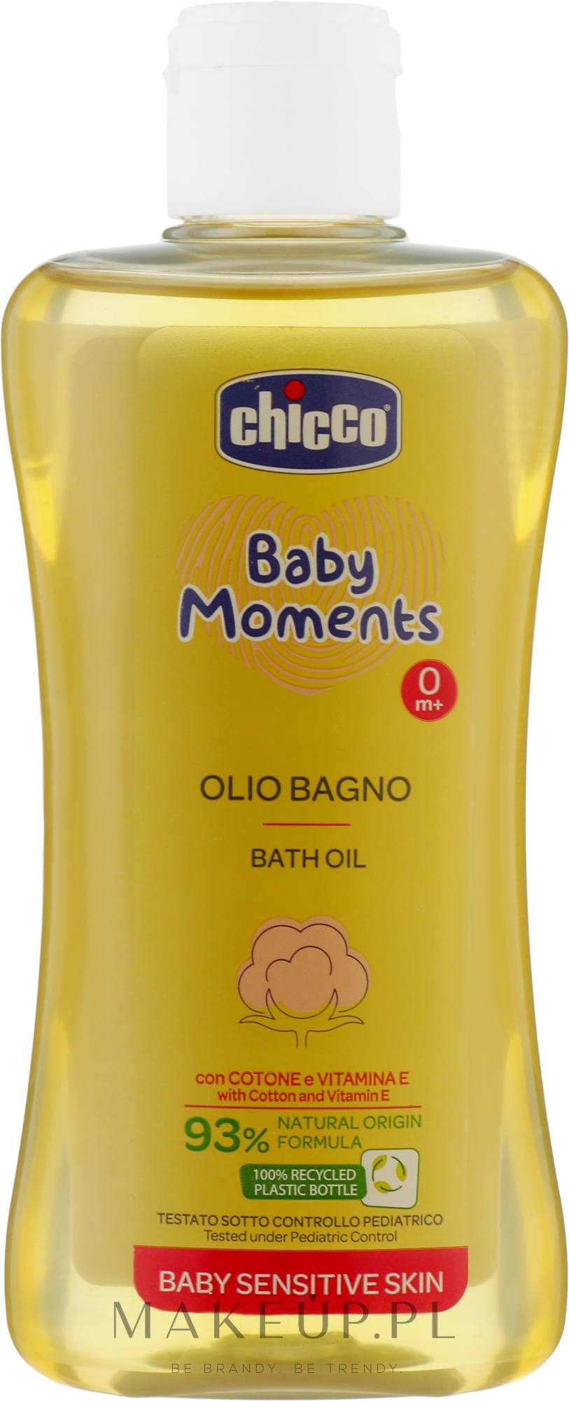 Oliwka do kąpieli - Chicco Baby Moments — Zdjęcie 200 ml