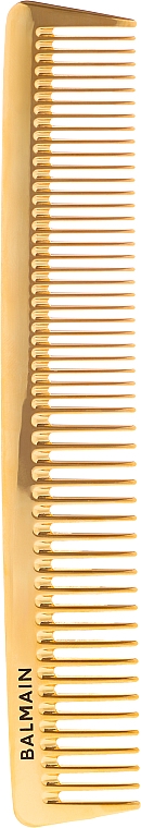 Profesjonalny złoty grzebień do strzyżenia włosów - Balmain Paris Hair Couture Golden Cutting Comb