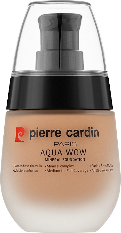 Podkład do twarzy - Pierre Cardin Aqua Wow Mineral Foundation — Zdjęcie N1