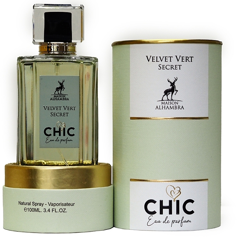 Alhambra Chic Velvet Vert Secret - Woda perfumowana — Zdjęcie N2