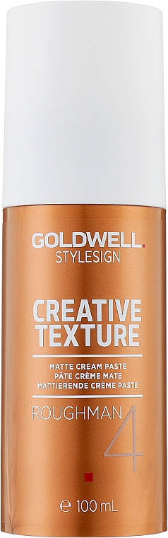 Matująca kremowa pasta do włosów - Goldwell Style Sign Creative Texture Roughman Matte Cream Paste