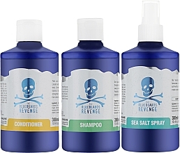 Zestaw - The Bluebeards Revenge Shower & Styling Set (h/spray/300ml + shm/300ml + cond/300ml) — Zdjęcie N3