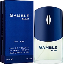 Gamble Blue - Woda toaletowa  — Zdjęcie N2