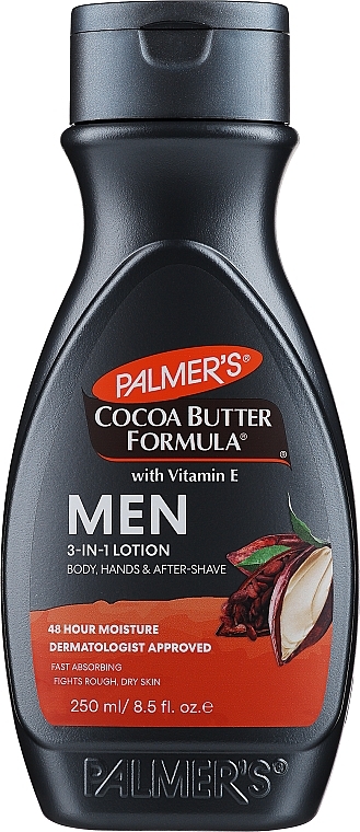 Nawilżający balsam do twarzy i ciała dla mężczyzn - Palmer's Cocoa Butter Formula Men Body & Face Lotion