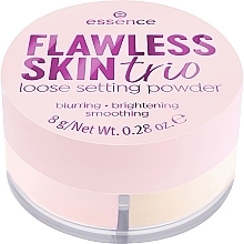 Sypki puder do twarzy - Essence Flawless Skin Trio Loose Setting Powder — Zdjęcie N2