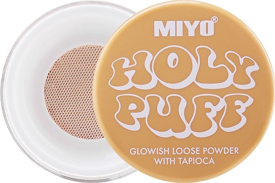 Puder sypki z tapioki - Miyo Holy Puff Glowish Loose Powder With Tapioca — Zdjęcie N2