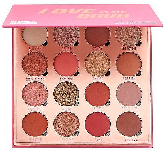 Paleta cieni do powiek - Makeup Obsession Love Is My Drug Eyeshadow Palette  — Zdjęcie N2