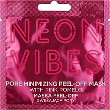 Maska peel-off do twarzy minimalizująca widoczność porów - Marion Neon Vibes Pore Minimizing Peel-off Mask — Zdjęcie N1
