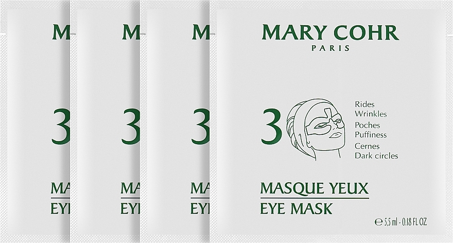 Płatki pod oczy - Mary Cohr Eye Repair Eye Mask — Zdjęcie N2