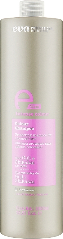 Szampon do włosów farbowanych - Eva Professional E-Line Colour Shampoo — Zdjęcie N2