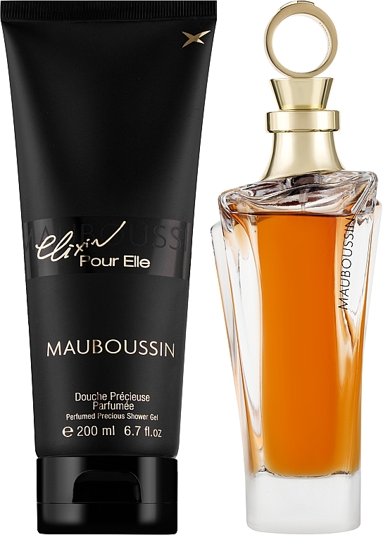 Mauboussin Elixir Pour Elle - Zestaw (edp/100ml + sh/gel/200ml) — Zdjęcie N2