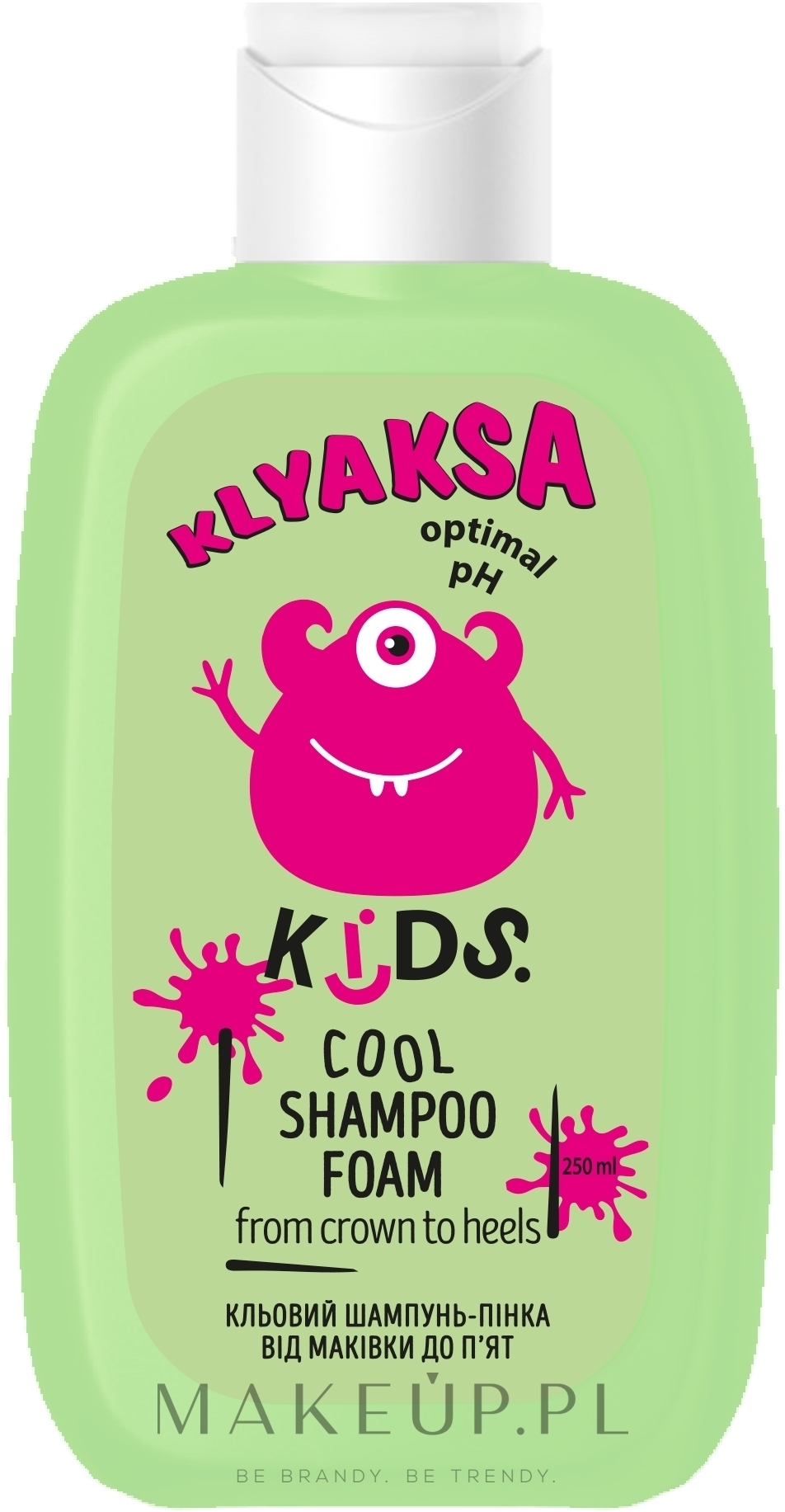 Fajny szampon-pianka Od stóp do głów - Klyaksa — Zdjęcie 250 ml