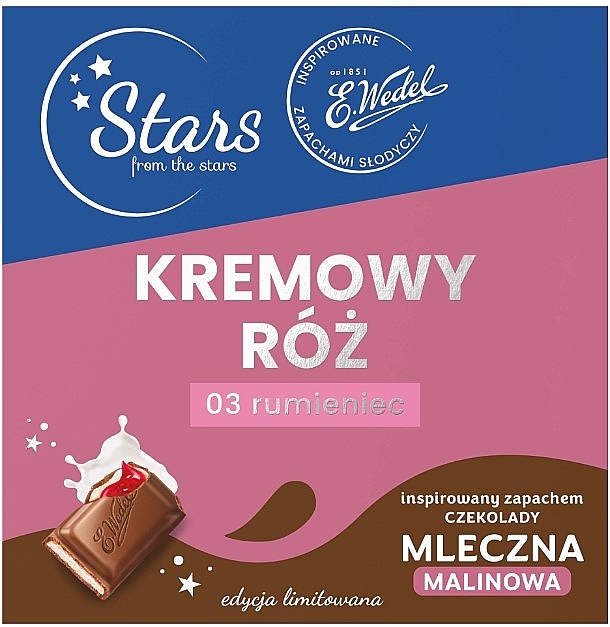 Róż w kremie - Stars from The Stars x Wedel Cream Blusher — Zdjęcie N2