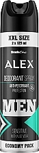 Dezodorant w sprayu dla mężczyzn - Bradoline Alex Sensitive Deodorant — Zdjęcie N1