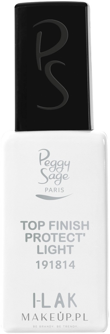 Top coat do paznokci Efekt śnieżnej kuli - Peggy Sage Top Finish Protect Light I-Lak — Zdjęcie 11 ml