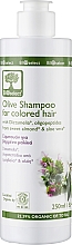 Kup Oliwkowy szampon do włosów farbowanych - BIOselect Olive Shampoo For Colored Hair