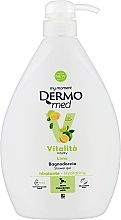 Żel pod prysznic Limonka, z dozownikiem - DermoMed Vitality Lime Shower Gel — Zdjęcie N1