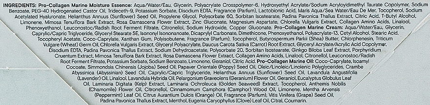 Zestaw - Elemis Pro-Collagen Layers of Hydration Collection (essence/28ml + oil/15ml + f/cr/30ml) — Zdjęcie N3