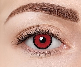 Kolorowe soczewki kontaktowe Angelic Red, 2 sztuki - Clearlab ClearColor Phantom — Zdjęcie N1