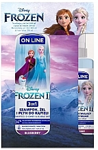Zestaw - On Line Disney Frozen II (shamp/400ml + spray/200ml) — Zdjęcie N1