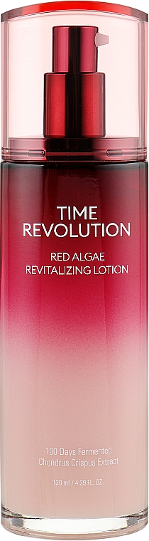 Balsam z ekstraktem z czerwonych alg - Missha Time Revolution Red Algae Revitalizing Lotion — Zdjęcie N1
