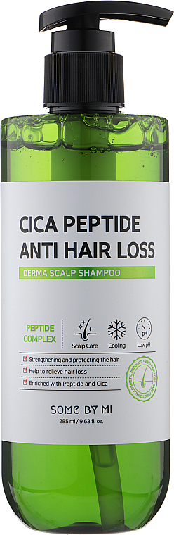 Szampon przeciw wypadaniu włosów - Some By Mi Cica Peptide Anti Hair Loss Derma Scalp Shampoo