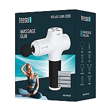 Pistolet do masażu, biały - Teesa Massage Gun Relax MG60 — Zdjęcie N1