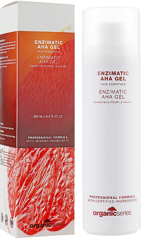 Żel enzymatyczny z kwasami AHA - Organic Series Enzimatic AHA Gel — Zdjęcie N4