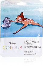 Kup Maska w płachcie do twarzy Bambi - Mad Beauty Disney Colour Biodegradable Sheet Face Mask Raspberry