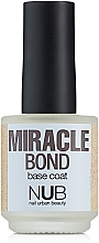 Kauczukowa baza pod lakier do paznokci - NUB Miracle Bond Base Coat — Zdjęcie N1