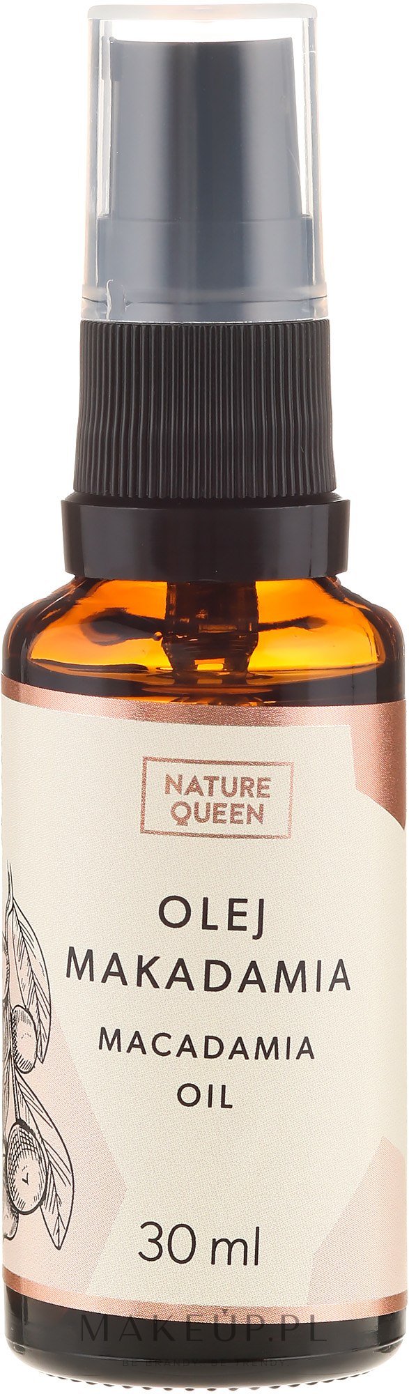 Olej makadamia - Nature Queen Macadamia Oil — фото 30 ml