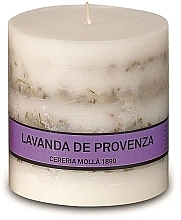 Świeca zapachowa, 8 x 8 cm - Cereria Molla Asturias Lavender Scented Candle — Zdjęcie N1