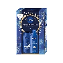 Zestaw - NIVEA Moment Of Care (sh/gel/250ml + b/milk/250ml) — Zdjęcie N1