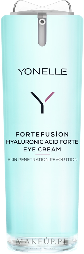 Krem pod oczy i na powieki z kwasem hialuronowym - Yonelle Fortefusion Hyaluronic Acid Forte Eye Cream — Zdjęcie 15 ml