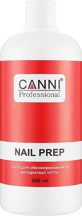 Odtłuszczacz do paznokci - Canni Nail Prep — Zdjęcie N6