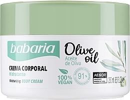 Kup Krem do ciała 100% oliwa z oliwek - Babaria Olive Oil Nourishing Body Cream