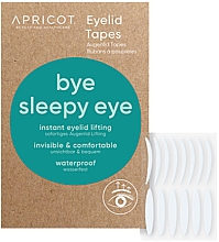 Liftingujące plastry na powieki - Apricot Bye Sleepy Eye Eyelid Tapes — Zdjęcie N1