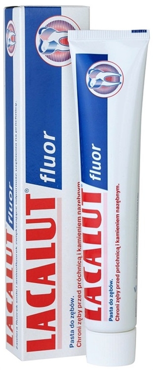 Pasta do zębów przeciw próchnicy - Lacalut Fluor