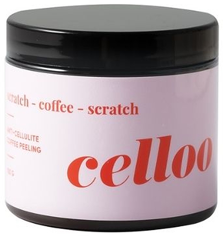 Antycellulitowy kawowy peeling do ciała - Celloo Anti-cellulite Coffee Peeling — Zdjęcie N1