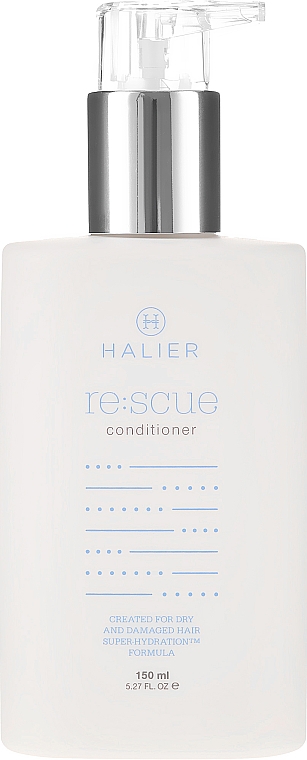 Regenerująca odżywka do włosów suchych i zniszczonych - Halier Re:scue Conditioner — Zdjęcie N2